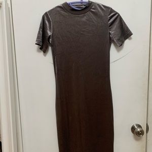 Brand new Zara teeshirt satin dress